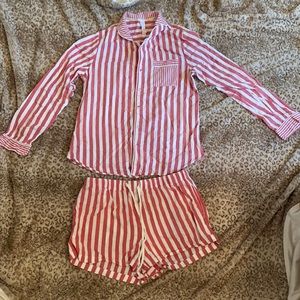 Striped pj set!
